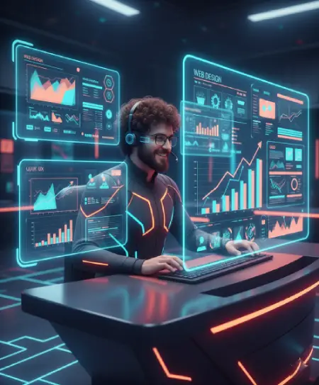 Freelancer für Webdesign und digitale Strategien bei Typhoon Web in Österreich